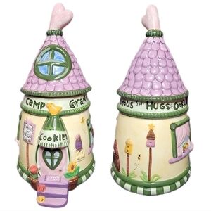 Collectible Hand Painted Grandma Cookie Jar House
